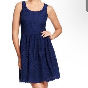 OLD NAVY eyelet dress
